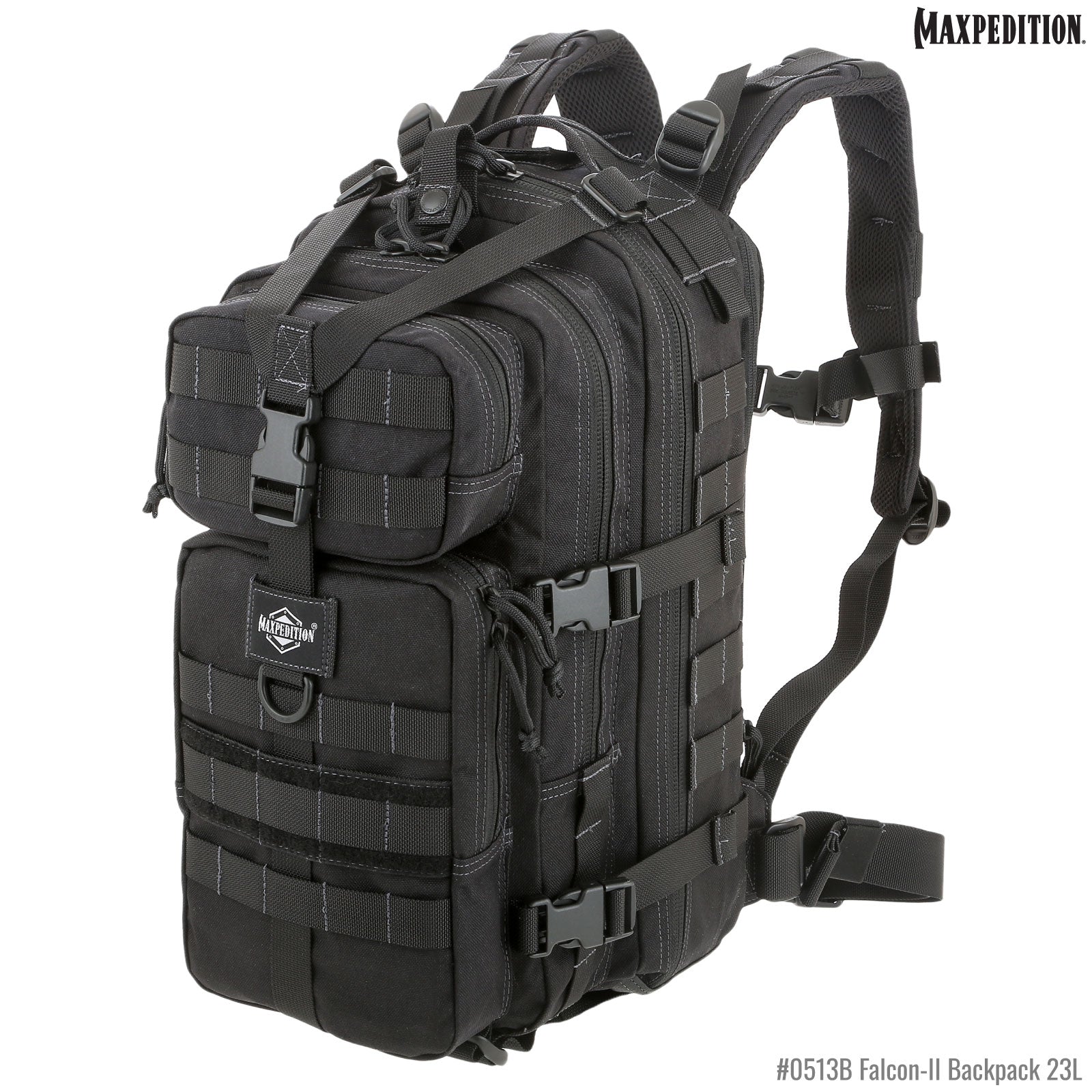 maxpedition-falcon-ii-rucksack-23l-khaki-molle-tagesrucksack image 2