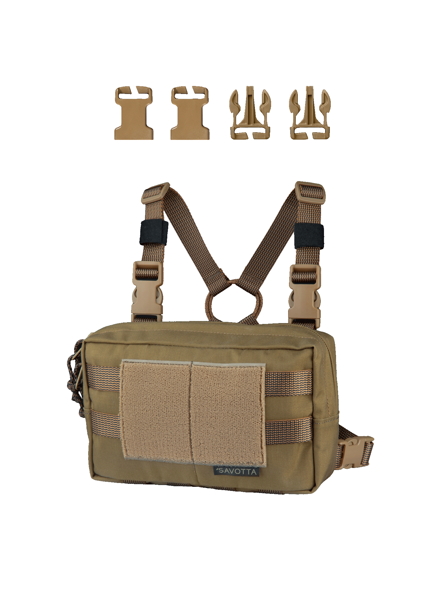savotta-kahakka-rintamus-chest-pack-gr-n-set-schnallen image 5