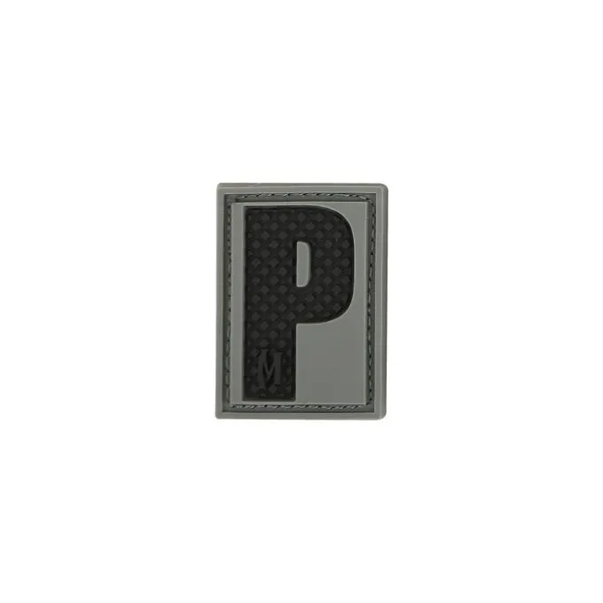 maxpedition-legacy-letter-p-morale-patch-swat image 1