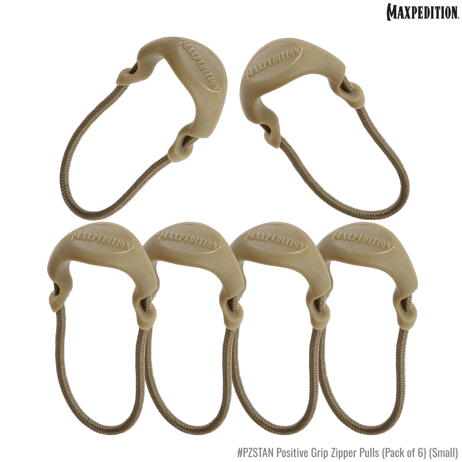 maxpedition-pzs-zipper-pulls-small-reissverschluss-6er-schwarz image 3