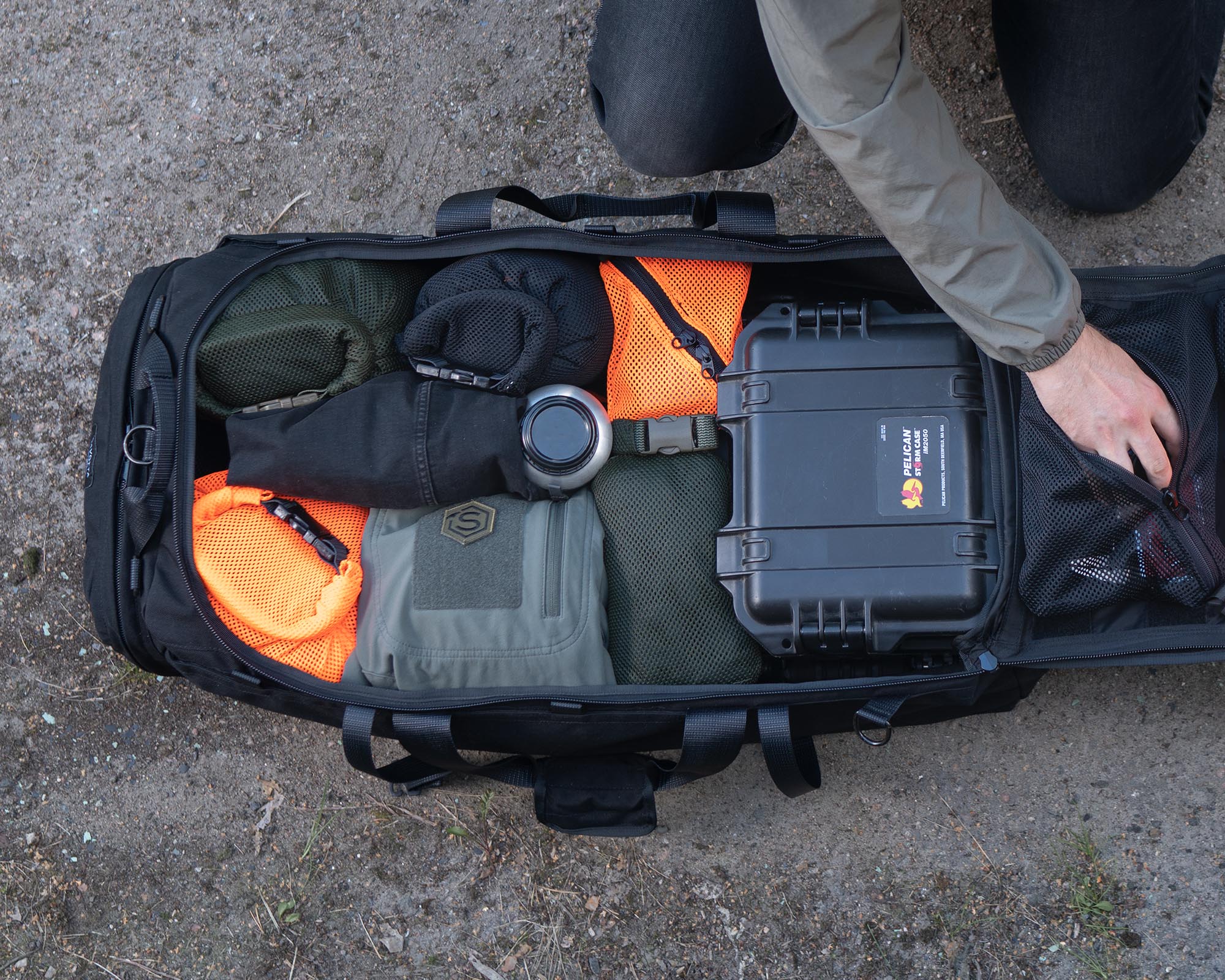 savotta-keikka-rolltop-packsack-mesh-10l-gr-n-netzbeutel image 6