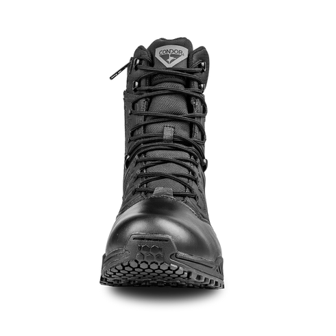 condor-brigade-8-zip-einsatzstiefel-schwarz-seitenrei-verschluss image 5