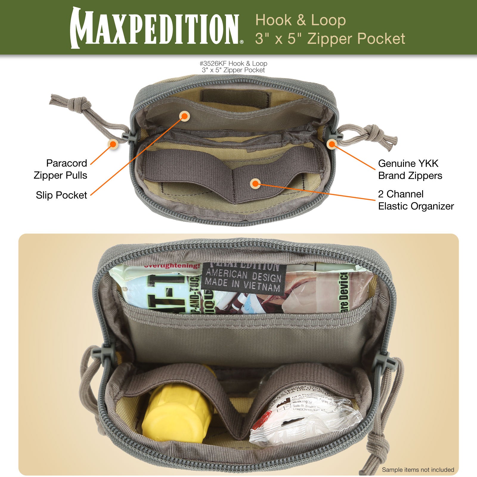 maxpedition-legacy-hook-loop-zipper-pocket-khaki-foliage-pouch image 6