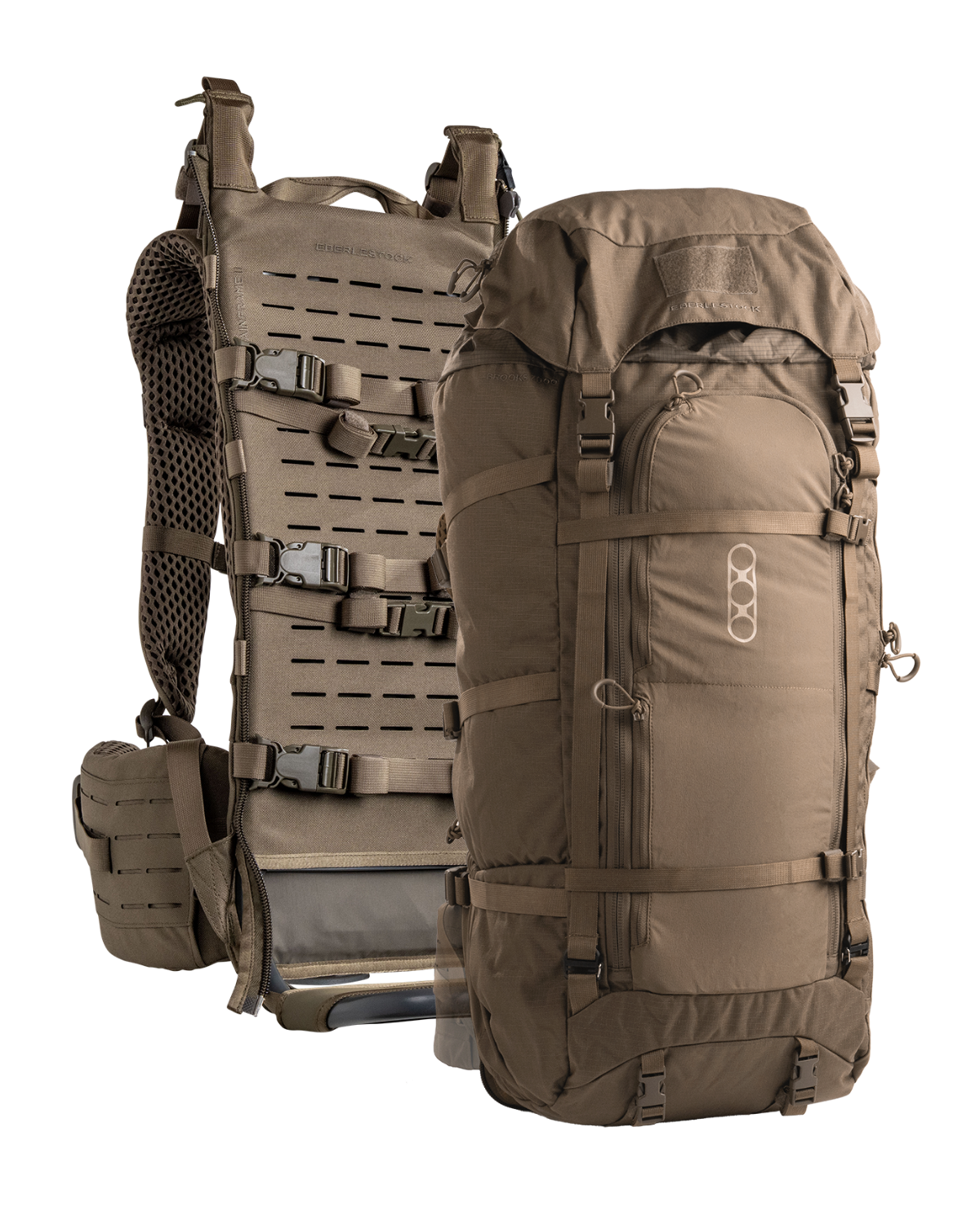 eberlestock-brooks-7000-mainframe-ii-rucksackset-military-green image 1