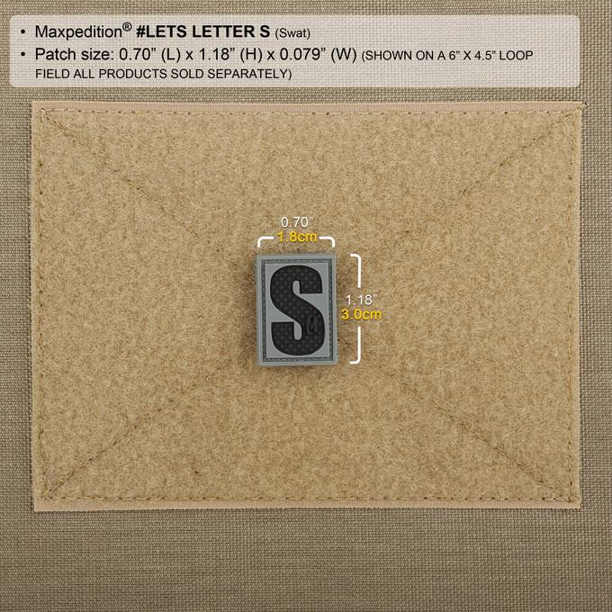 maxpedition-legacy-letter-s-morale-patch-arid-pvc image 3