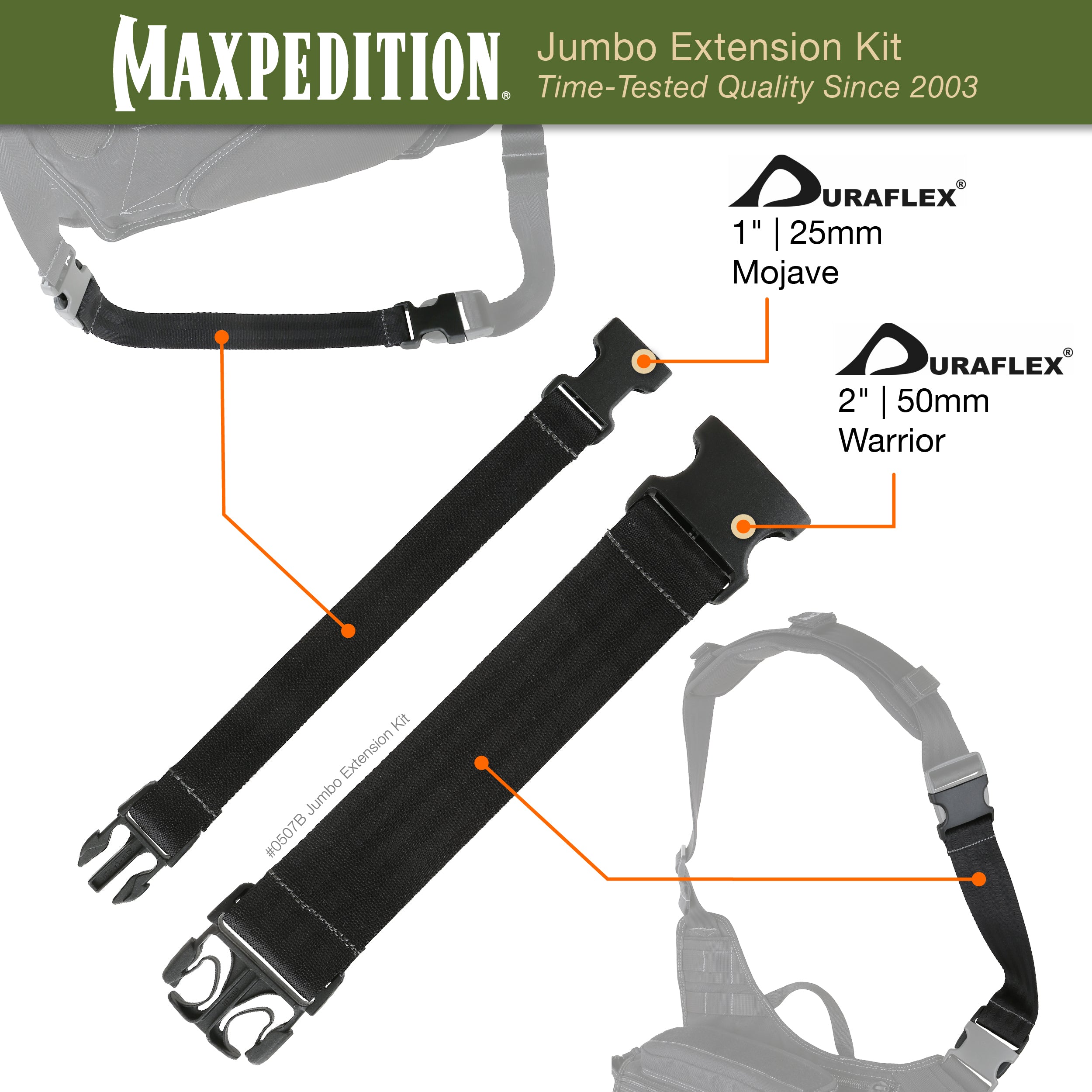 maxpedition-legacy-jumbo-extension-kit-schwarz-25-4-cm image 4
