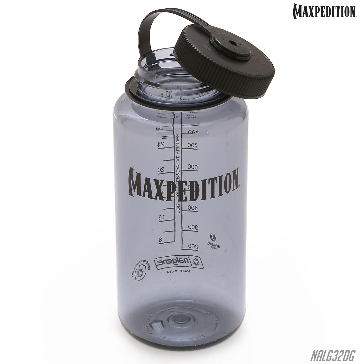 maxpedition-nalgene-trinkflasche-1l-wide-mouth-dark-gray image 3