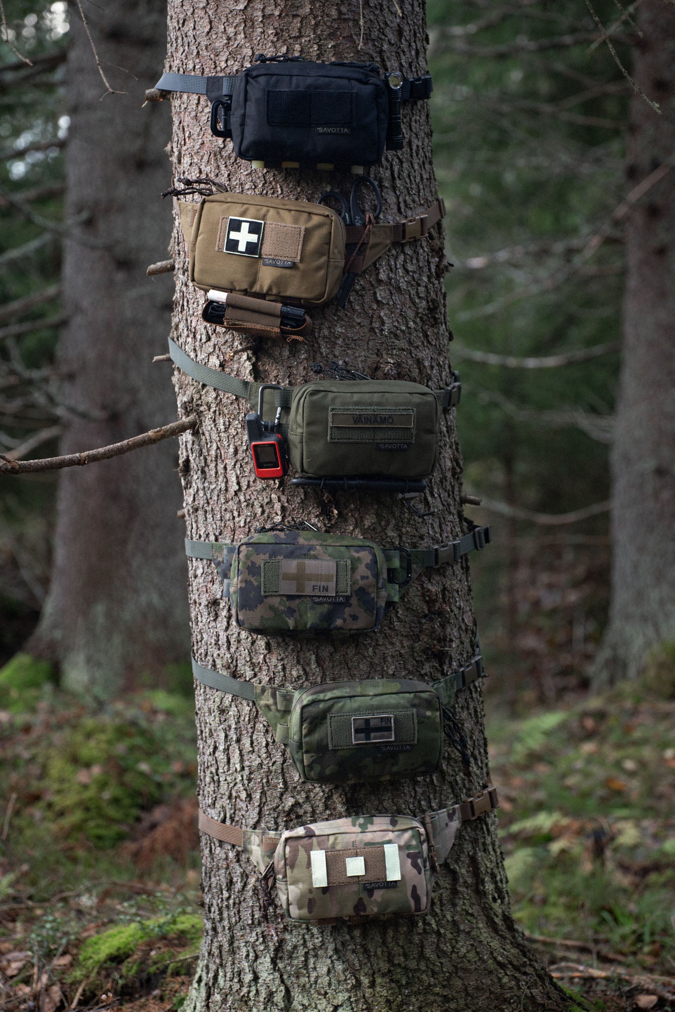 savotta-kahakka-kukkaro-h-fttasche-gr-n-mit-molle image 4