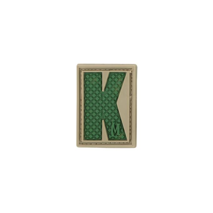 maxpedition-legacy-letter-k-morale-patch-arid-pvc image 1