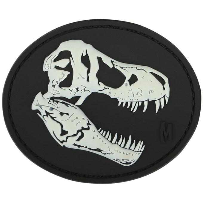 maxpedition-legacy-t-rex-skull-morale-patch-swat-pvc image 2