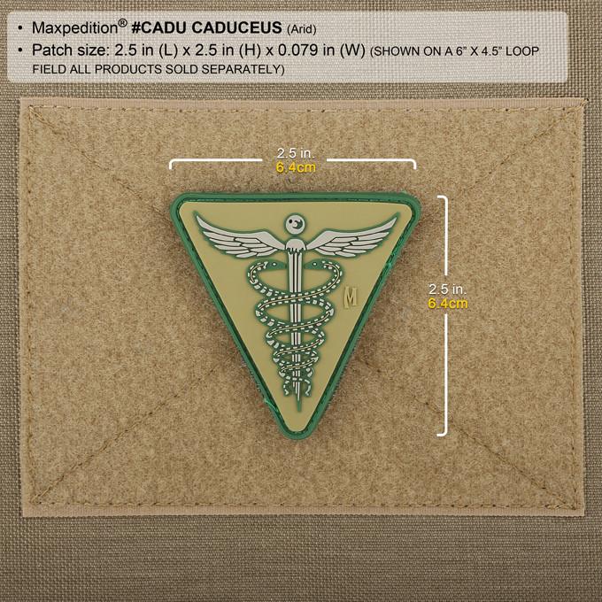 maxpedition-legacy-caduceus-morale-patch-arid-medizin-pvc image 4