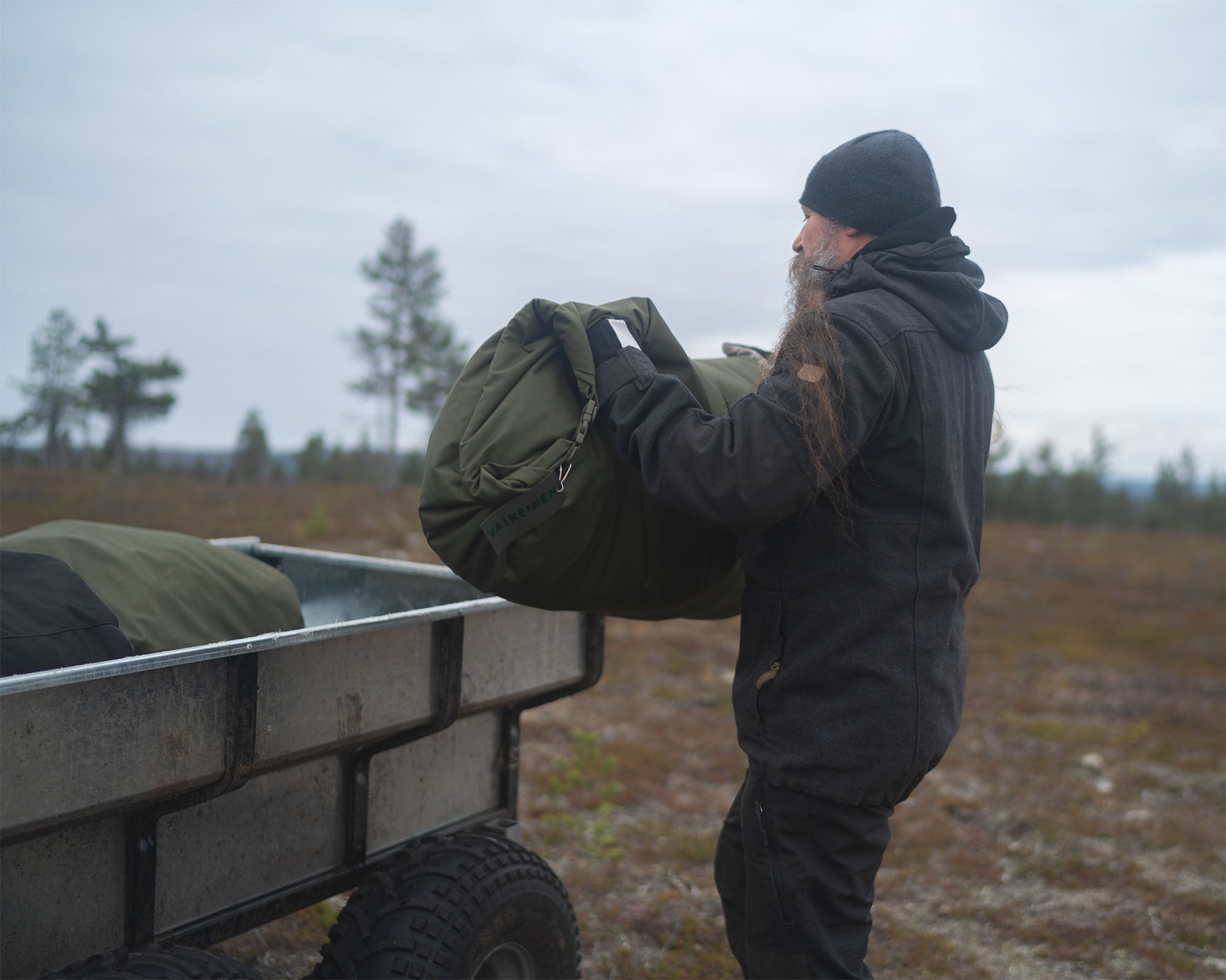 savotta-keikka-rolltop-packsack-40l-gr-n-500d image 7