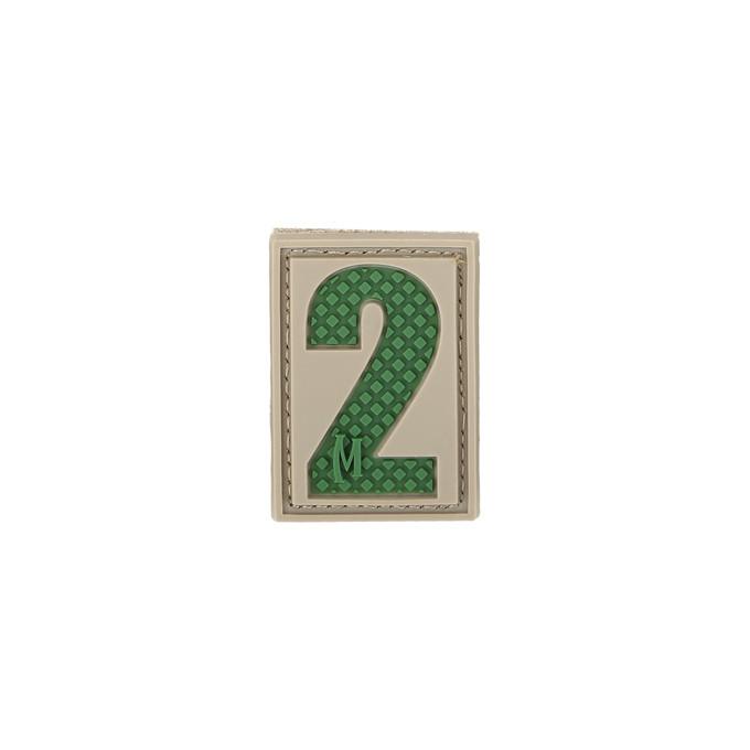maxpedition-legacy-number-2-morale-patch-arid-zahlen-pvc image 1