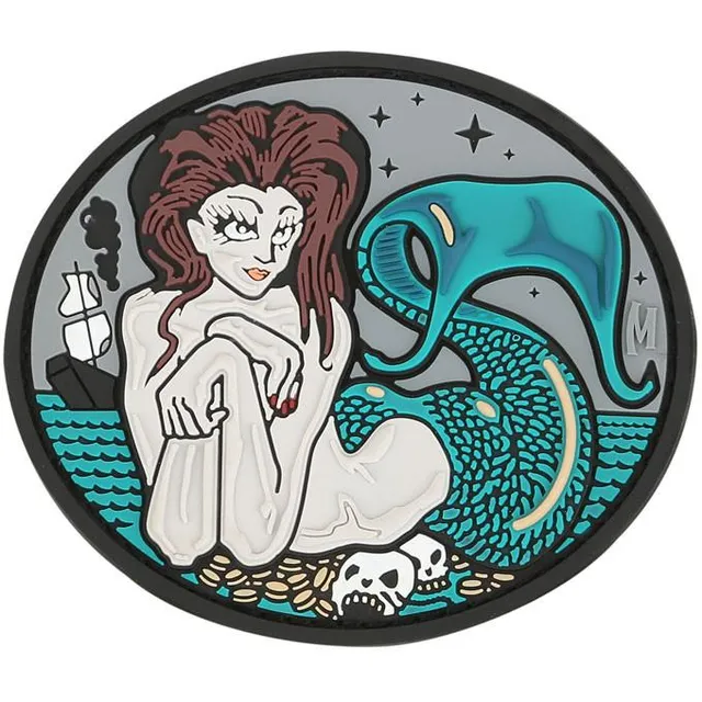maxpedition-mermaid-morale-patch-pvc-full-color-3d-klett image 1