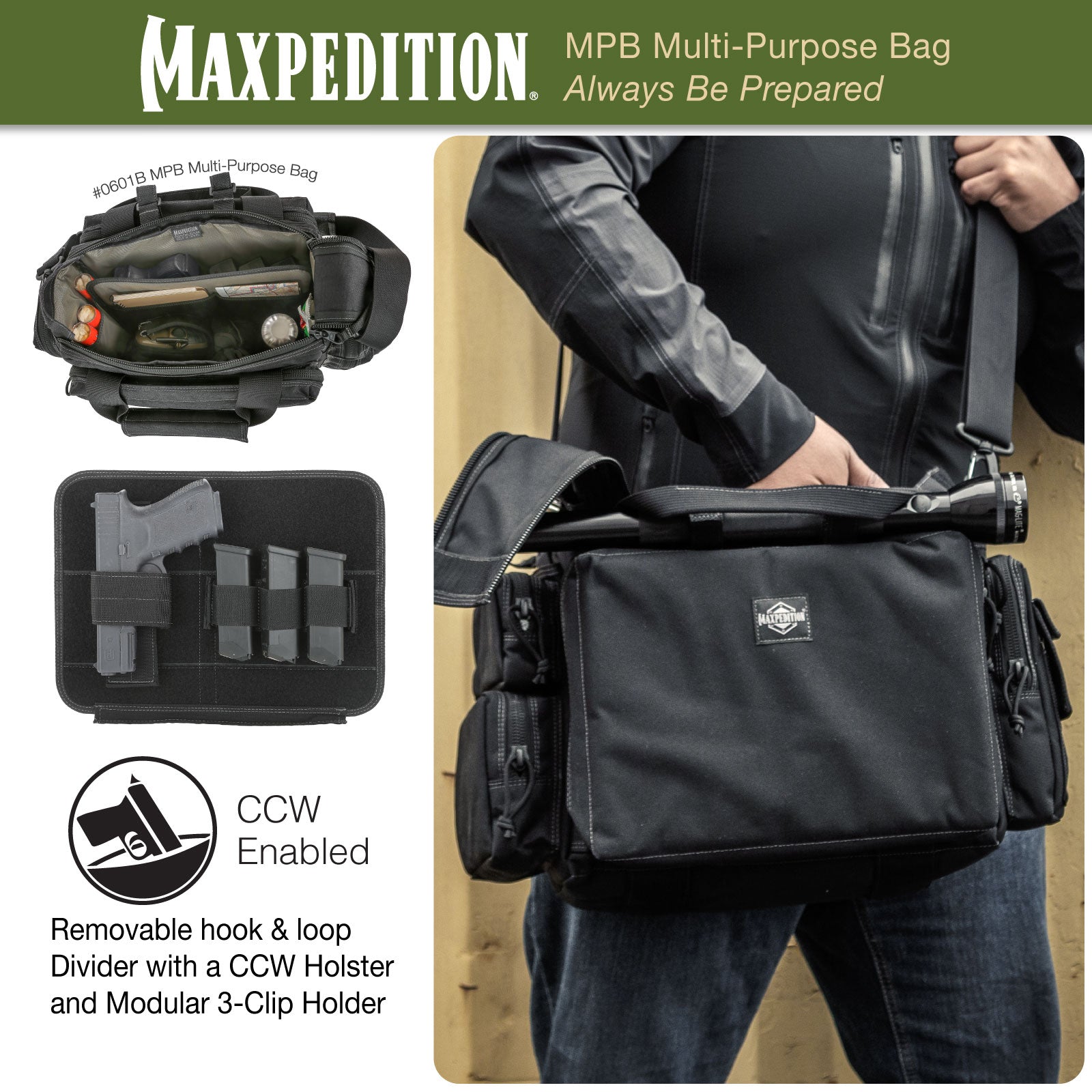 maxpedition-agr-mpb-multi-purpose-tasche-schwarz-30l image 5