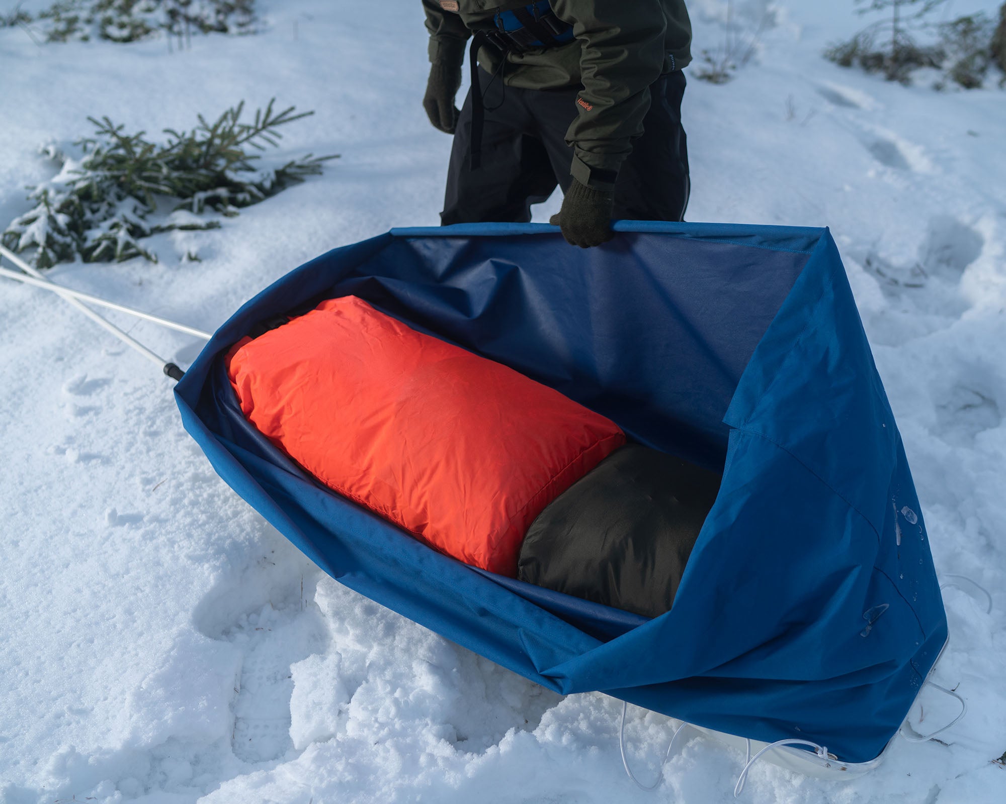 savotta-keikka-packsack-10l-schwarz-rolltop-wasserabweisend image 5