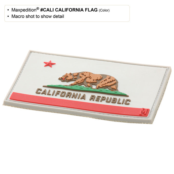 maxpedition-legacy-california-flag-patch-pvc-full-color-klett image 3