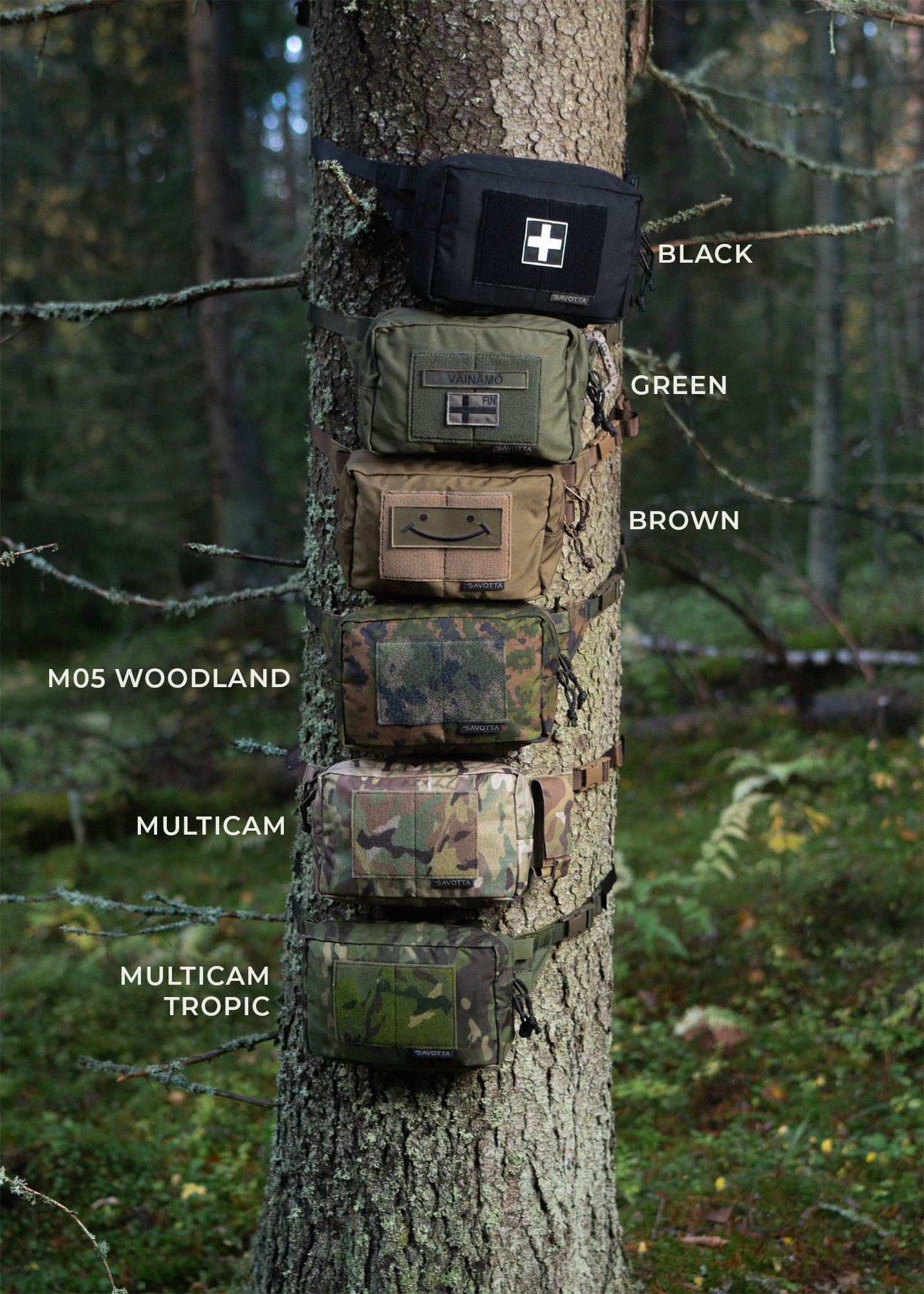 savotta-kahakka-suur-kukkaro-h-fhtasche-gr-n-molle image 8