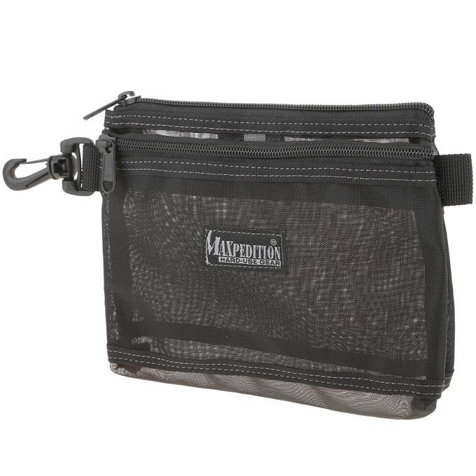 maxpedition-legacy-moire-pouch-8x6-zoll-schwarz-mesh image 1