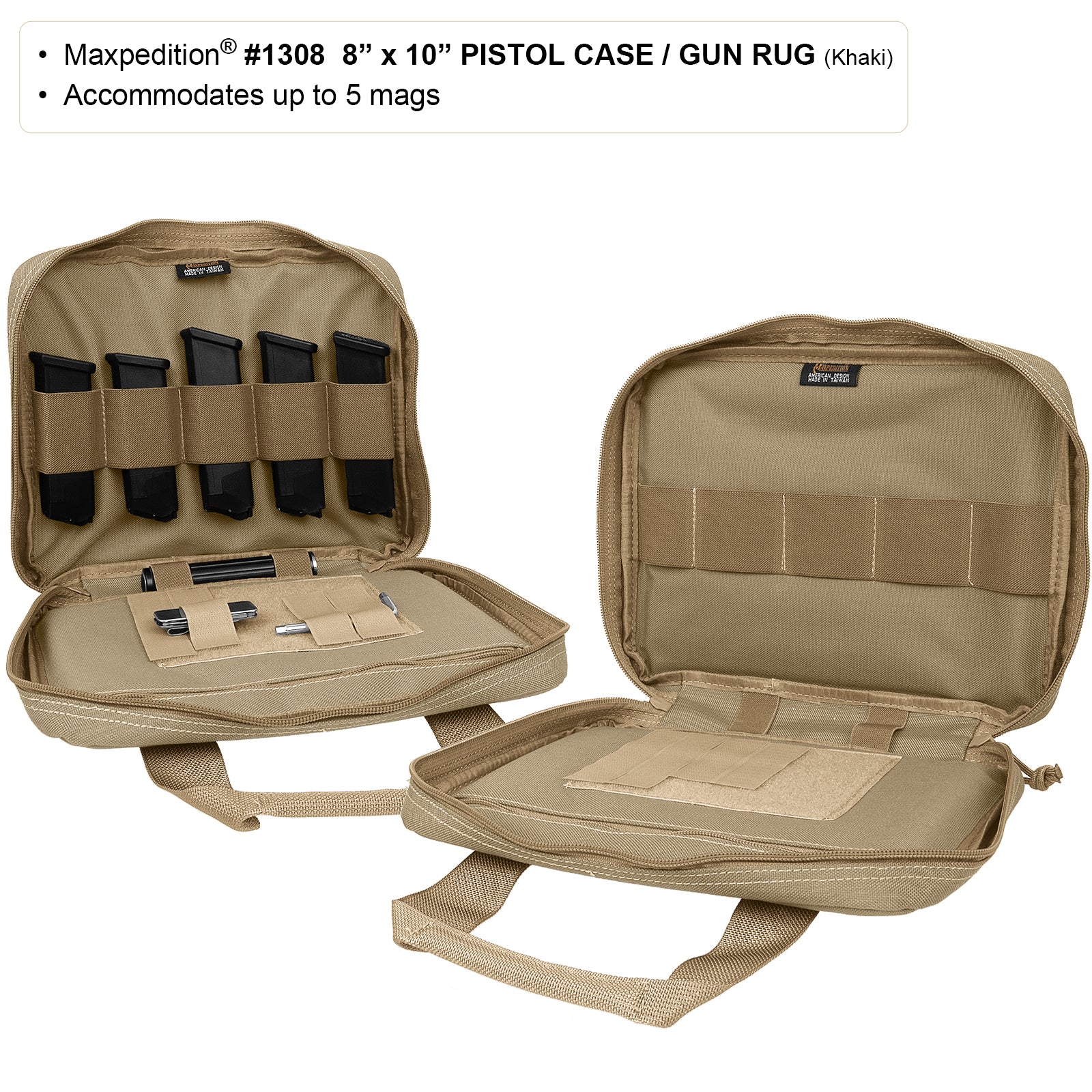 maxpedition-legacy-8x10-pistol-case-pistolen-schwarz image 4