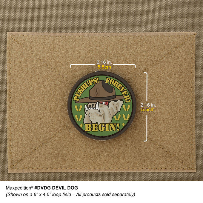 maxpedition-legacy-devil-dog-morale-patch-swat-pvc-3d image 3