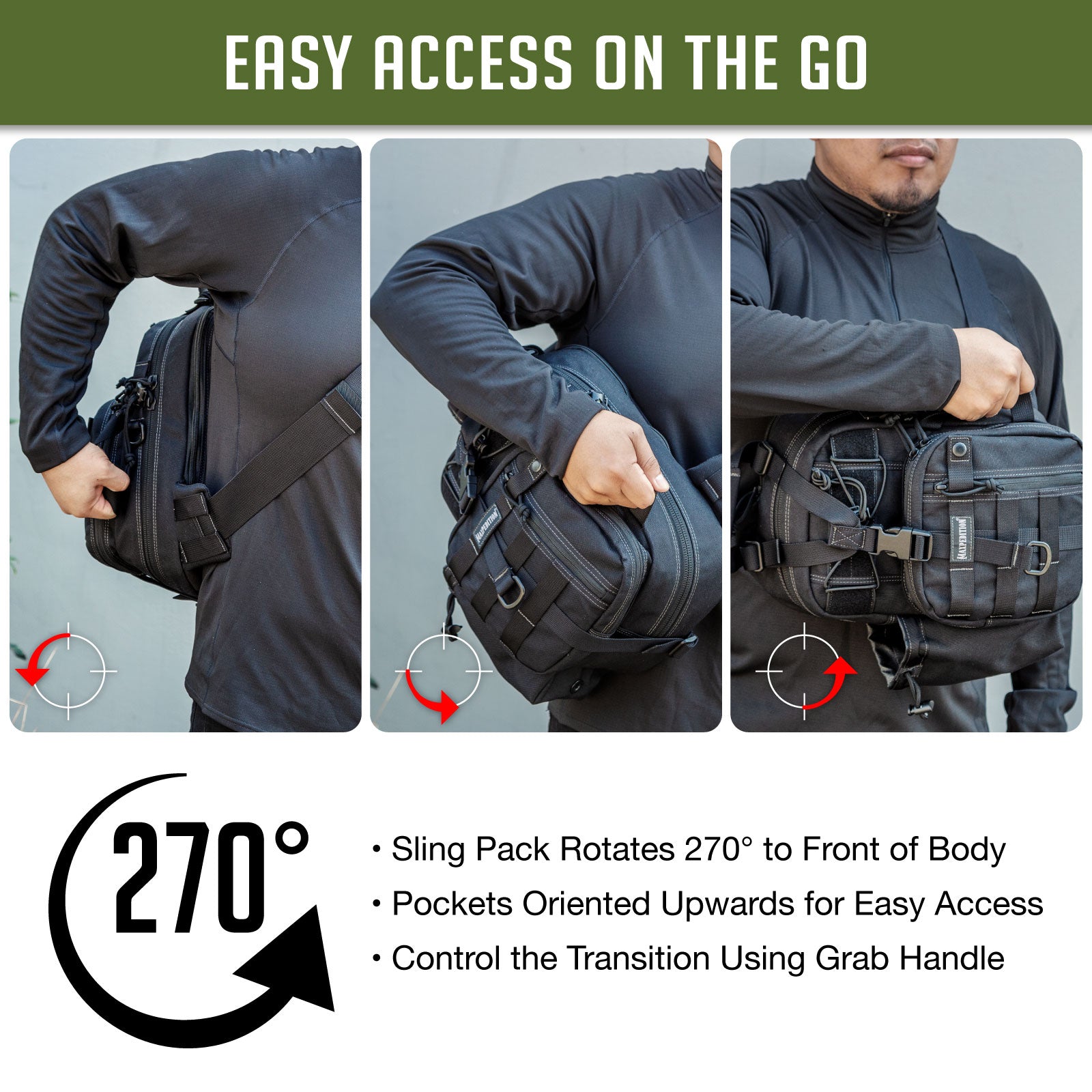 maxpedition-noatak-gearslinger-sling-pack-8l-black image 5