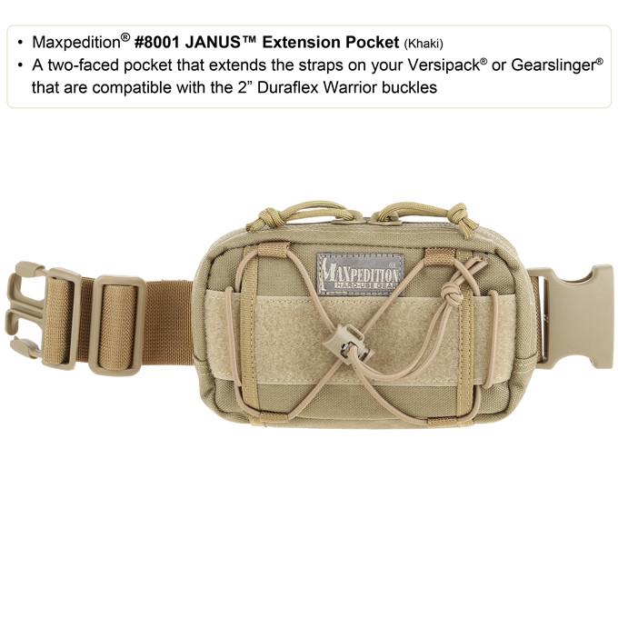maxpedition-janus-extension-pocket-zusatztasche-schwarz-molle image 6