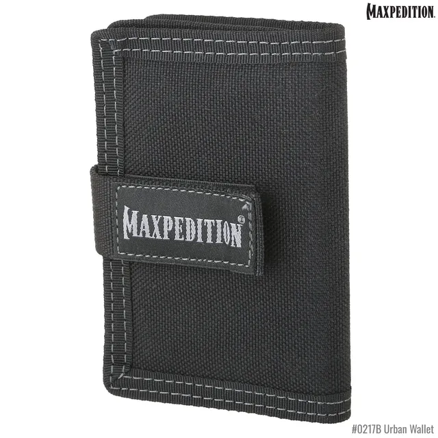 maxpedition-urban-wallet-geldb-rse-schwarz-nylon-kompakt image 1