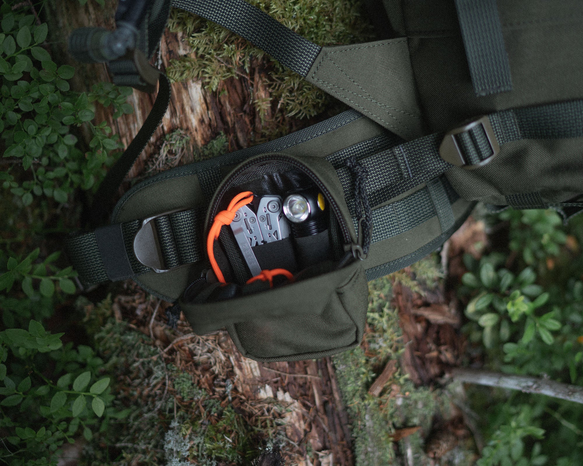 savotta-zipped-gp-pouch-2x2-molle-tasche-gr-n-cordura image 2