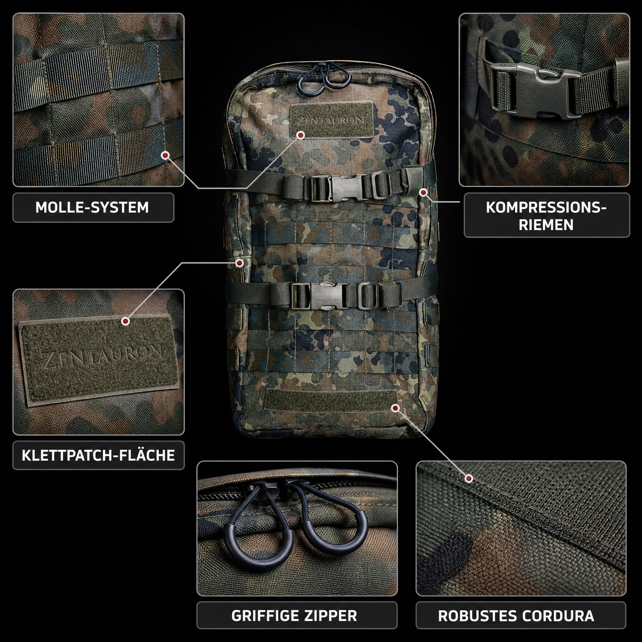 zentauron-m-a-r-s-sprinter-pack-daypack-13l-oliv-cordura image 3