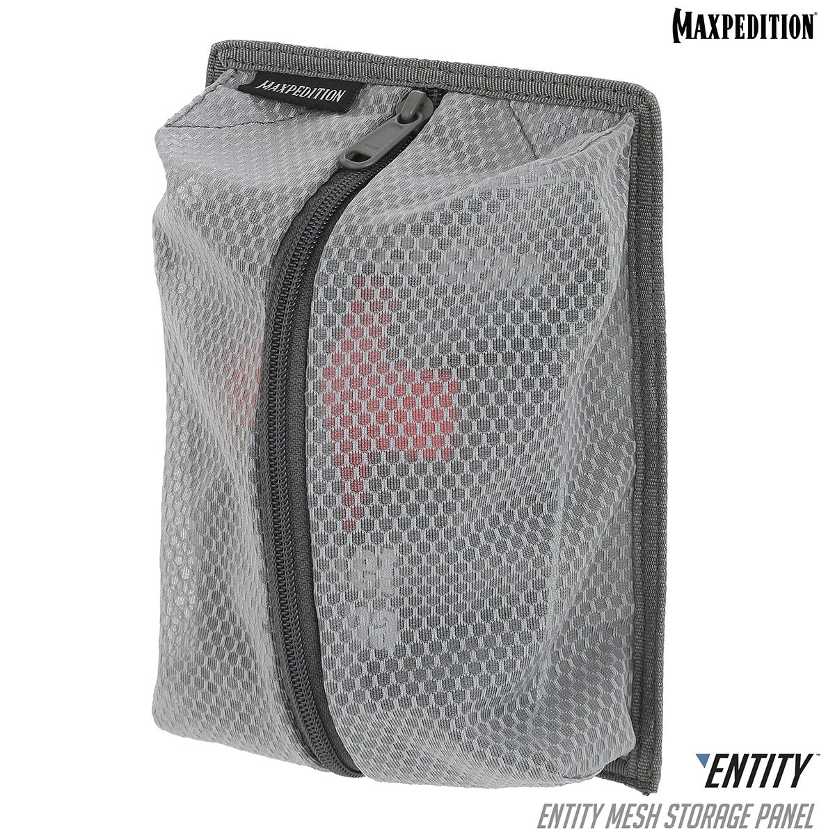 maxpedition-entity-mesh-einsatz-grau-klett-organizer-12-7cm image 8