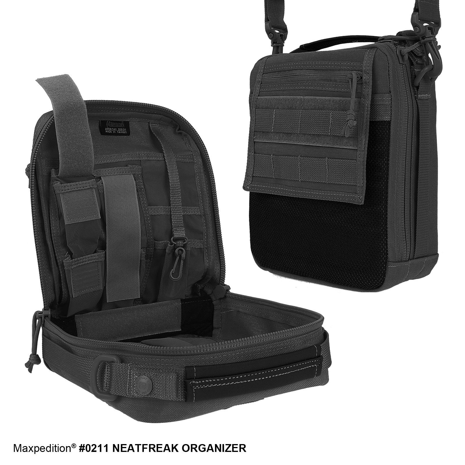 maxpedition-agr-neatfreak-organizer-tasche-schwarz-18-f-cher image 8
