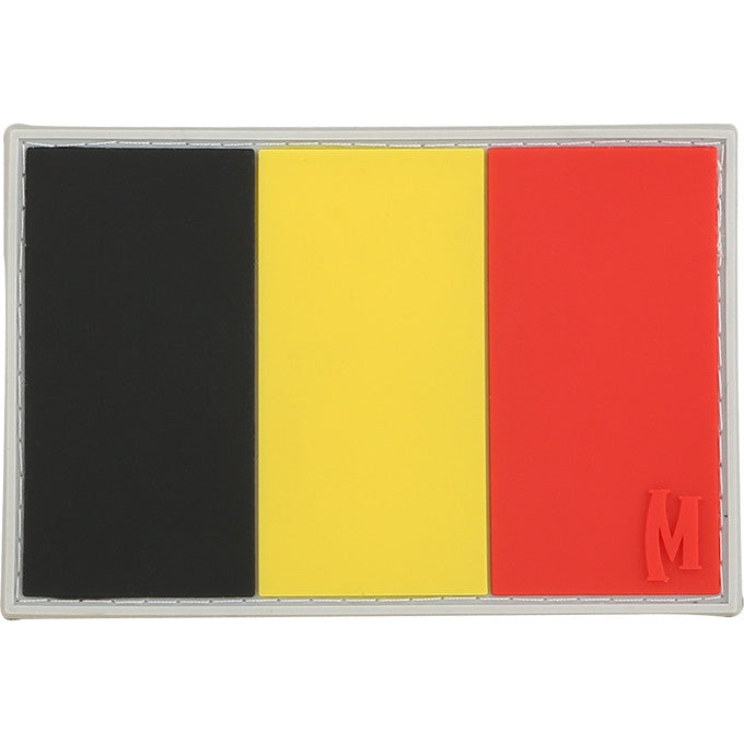 maxpedition-belgien-flagge-patch-pvc-bunt-mit-klett image 1