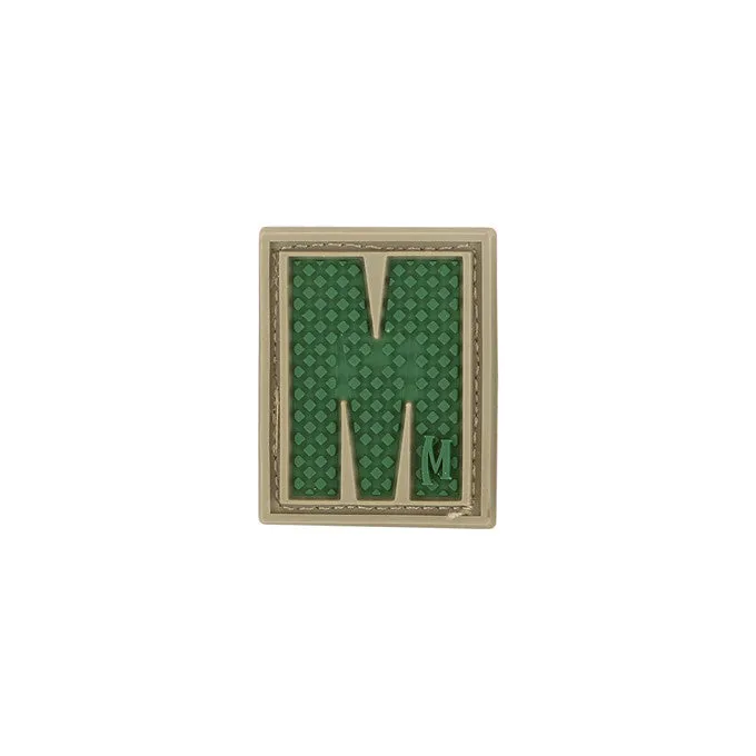 maxpedition-letter-m-morale-patch-arid-pvc-aufn-her image 1