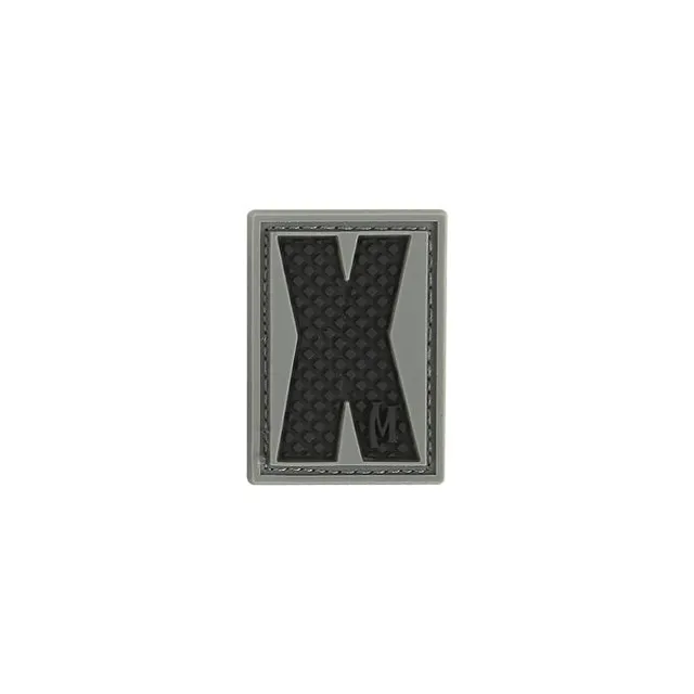 maxpedition-legacy-letter-x-morale-patch-swat-pvc image 1