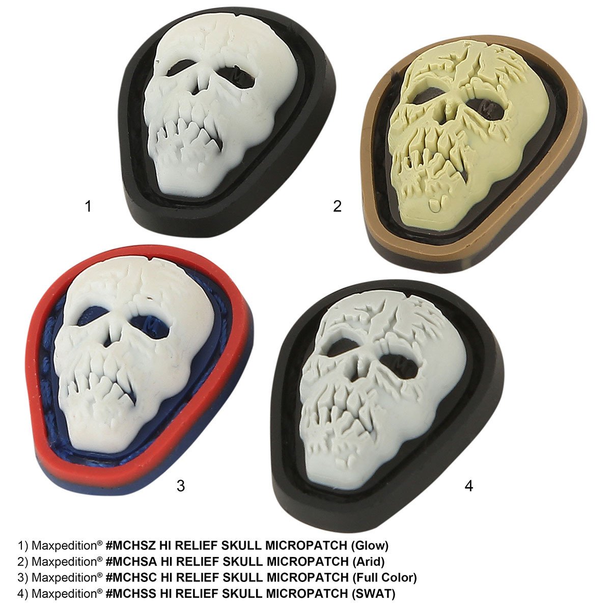 maxpedition-legacy-hi-relief-skull-micro-patch-full-color image 3