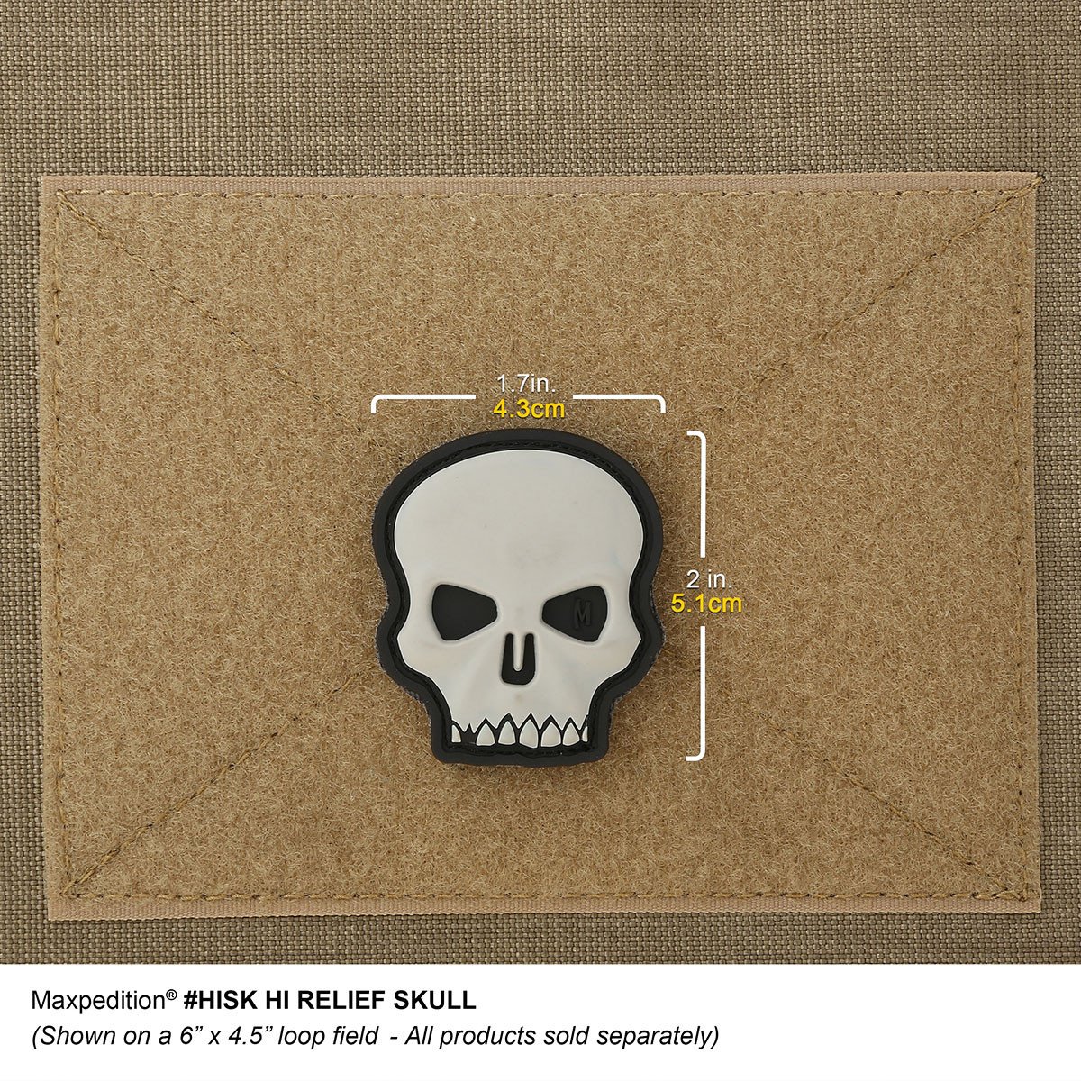 maxpedition-hi-relief-skull-morale-patch-swat image 4
