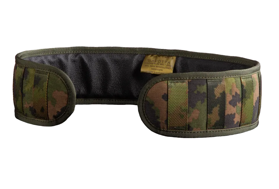 savotta-mil-valjas-slim-belt-pad-s-m-gr-n-g-rtelpolster image 1