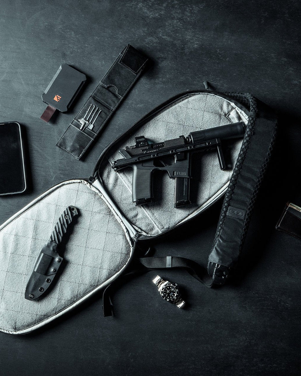 eberlestock-fade-sling-sling-bag-schwarz-standard-concealed-carry image 4
