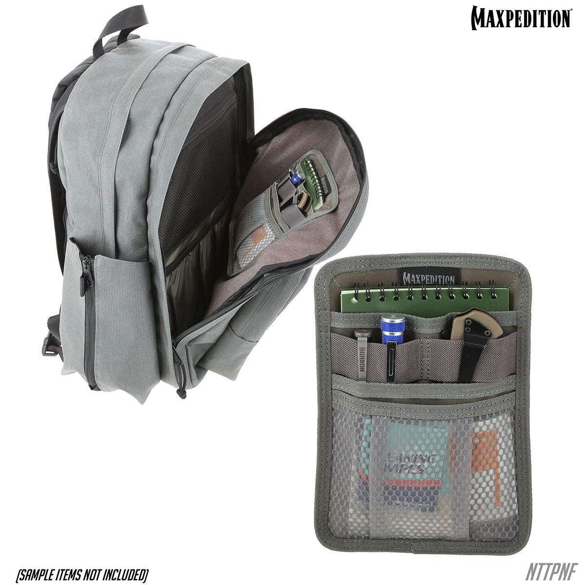 maxpedition-entity-hook-loop-low-profile-panel-grau image 3