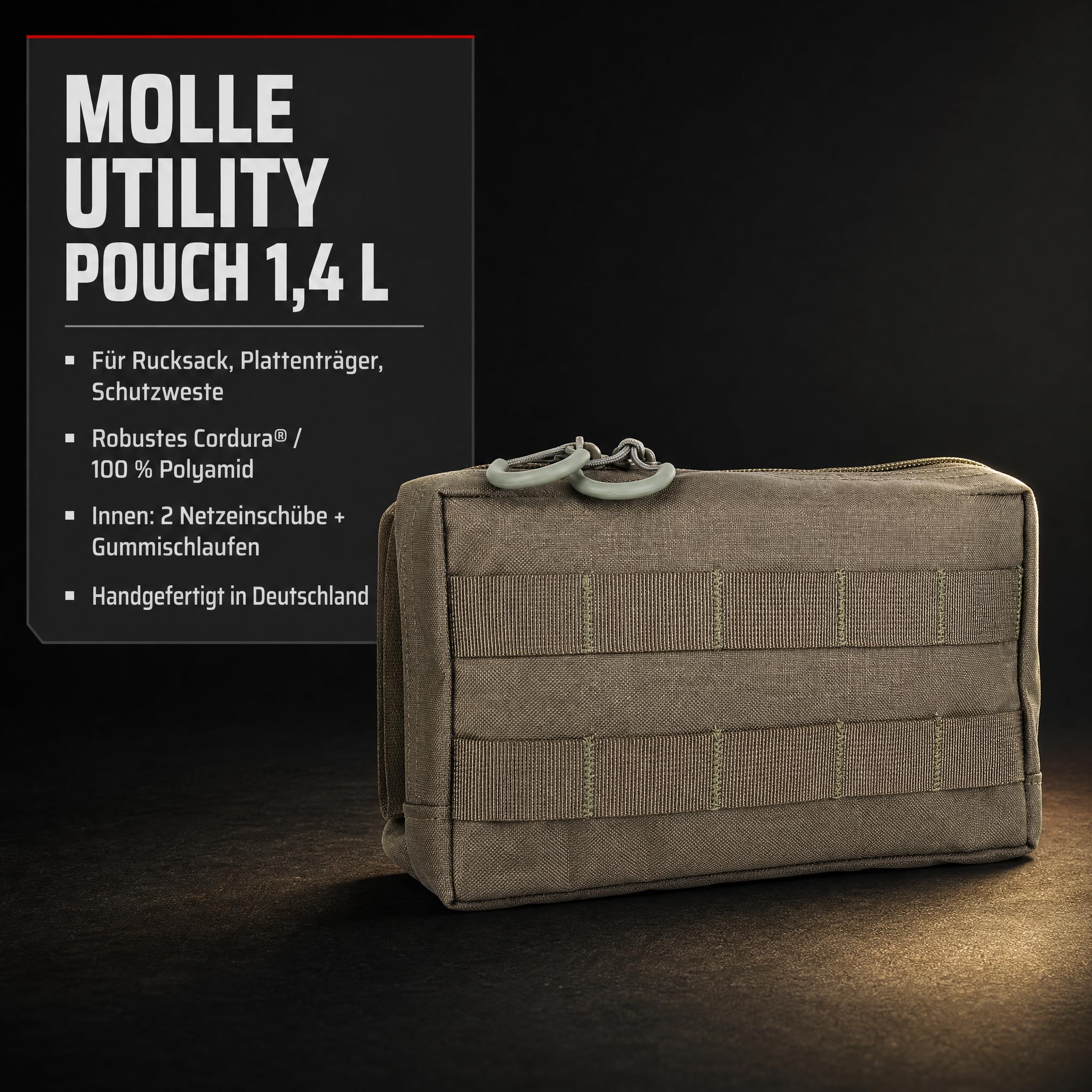 zentauron-belly-pack-utility-pouch-1-4l-steingrau-oliv image 2