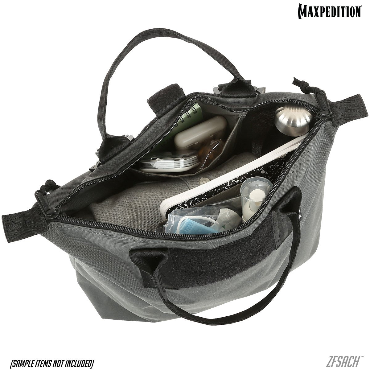 maxpedition-rollypoly-falt-satchel-umh-ngetasche-wolf-gray image 8
