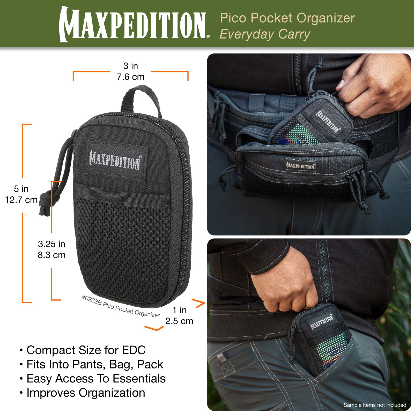 maxpedition-pico-pocket-organizer-edc-tasche-black image 6