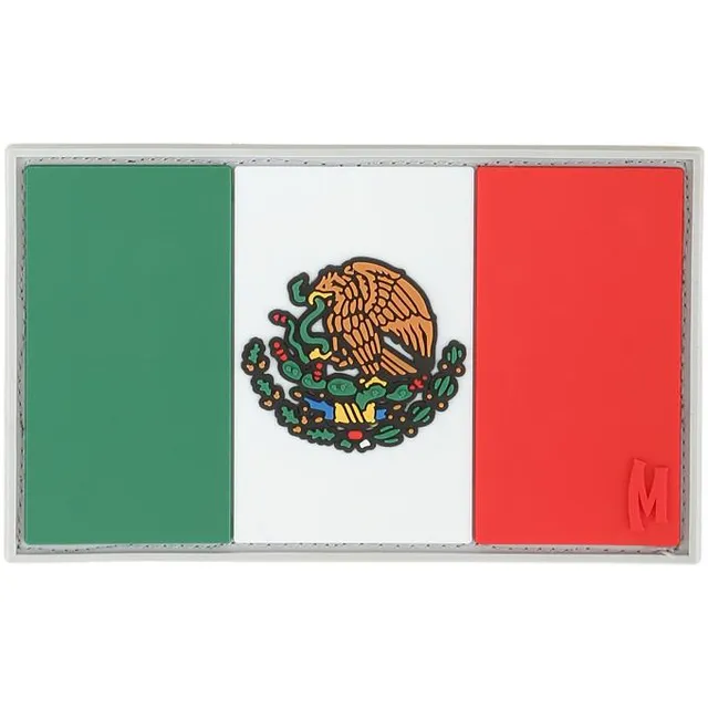maxpedition-mexico-flag-morale-patch-flaggen-aufn-her-pvc image 1