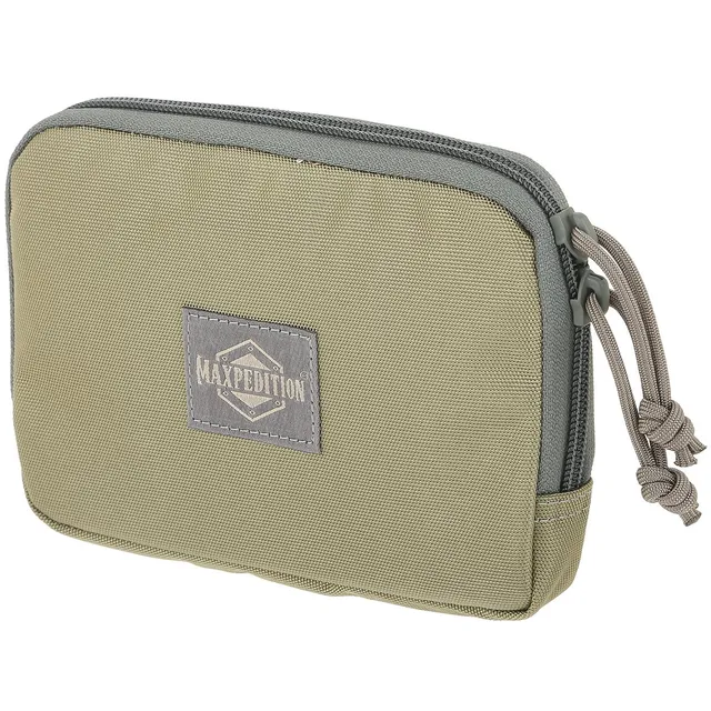 maxpedition-hook-loop-5x7-reissverschlusstasche-khaki image 1