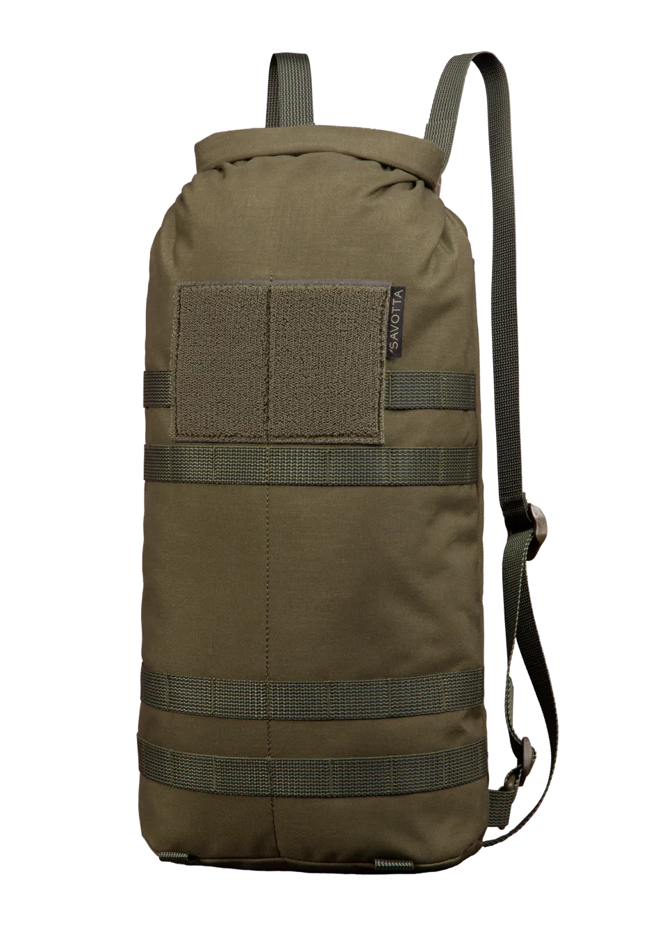 savotta-kahakka-hatka-12l-rucksack-gr-n-rolltop-daypack image 1