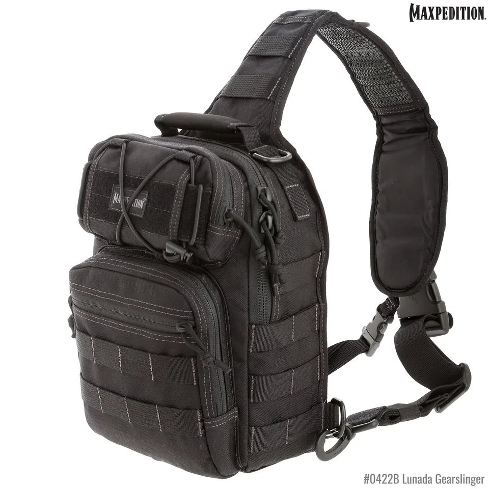 maxpedition-lunada-gearslinger-sling-bag-9-8l-schwarz image 1