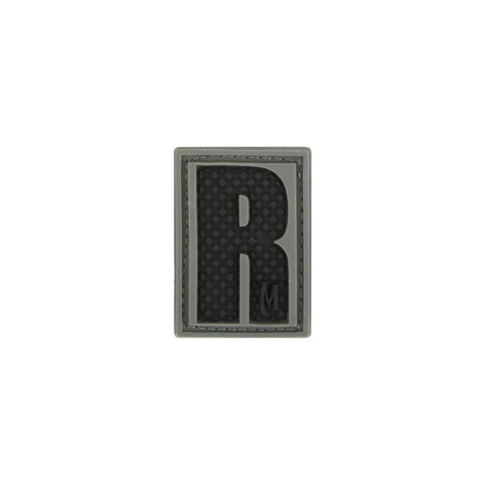 maxpedition-letter-r-morale-patch-pvc-aufn-her-swat image 1