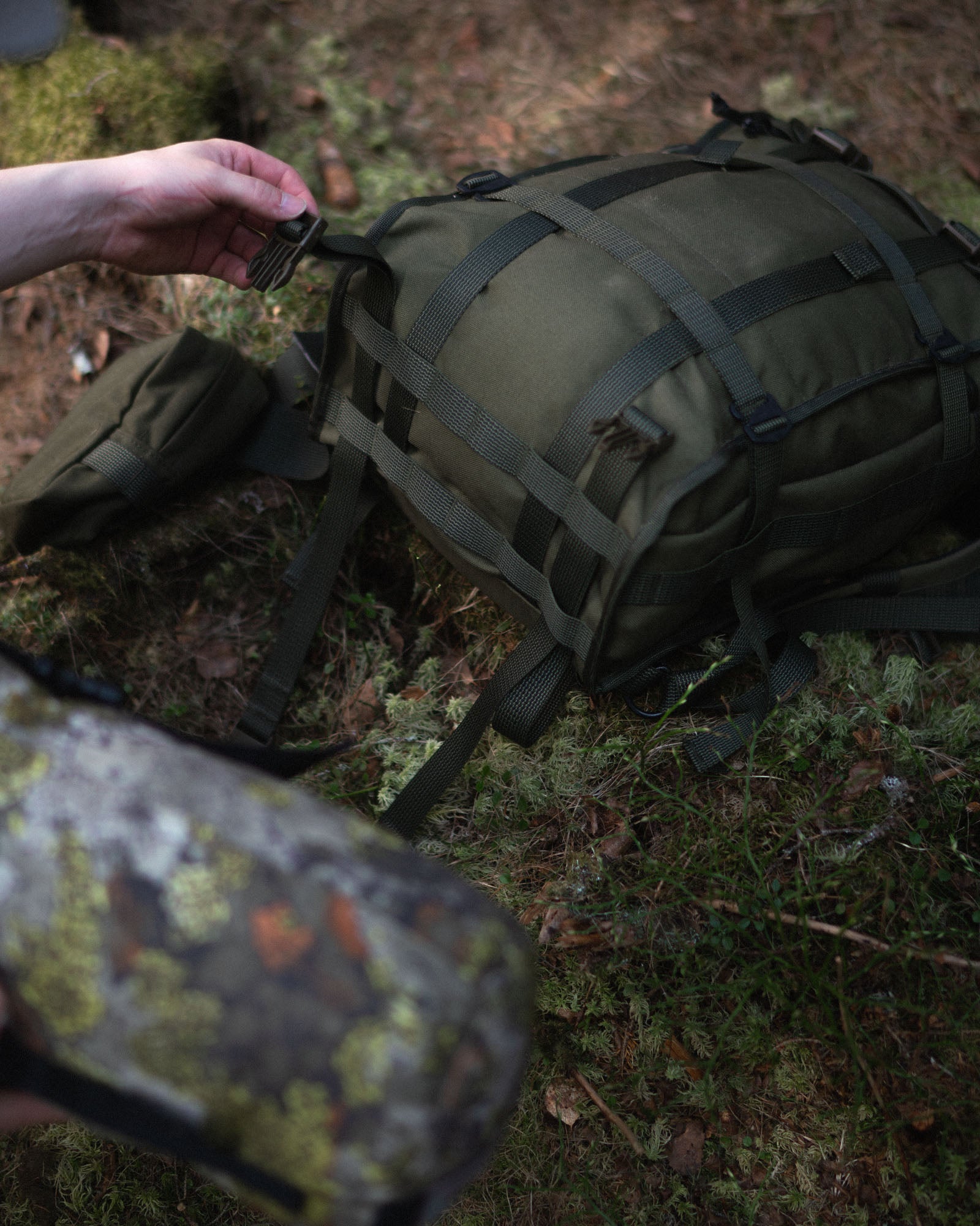 savotta-kahakka-rucksack-25l-gr-n-daypack-30-liter image 5