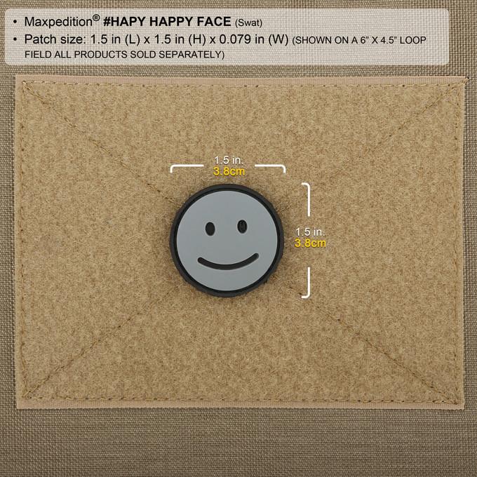 maxpedition-happy-face-patch-aufn-her-swat-pvc image 3